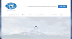 Desktop Screenshot of crystalgeysermtshasta.com